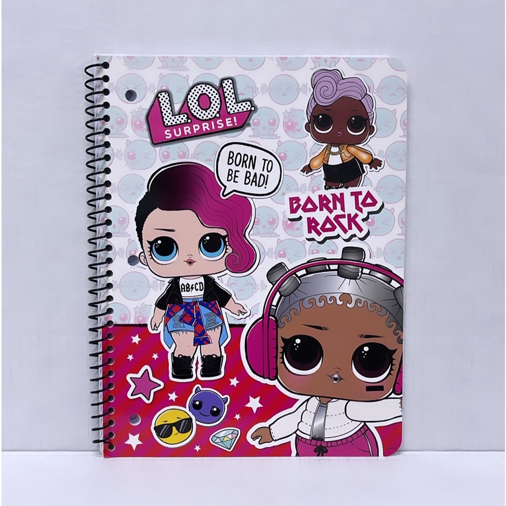 Lol Surprise Dolls 1 Subject 70 Wide Ruled Sheets Notebook